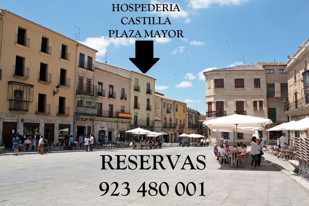 Hospedería Castilla Plaza Mayor Ciudad-Rodrigo Exterior foto